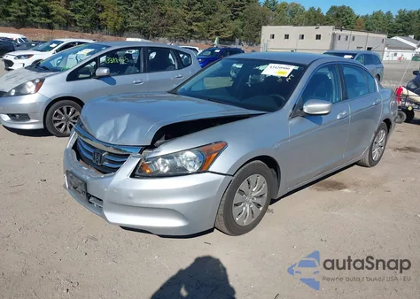 2012 Honda Accord 2.4 Lx из США, поврежденный, VIN 1HGCP2F34CA170139